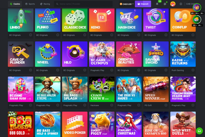 Exploring the World of Gaming BC Game