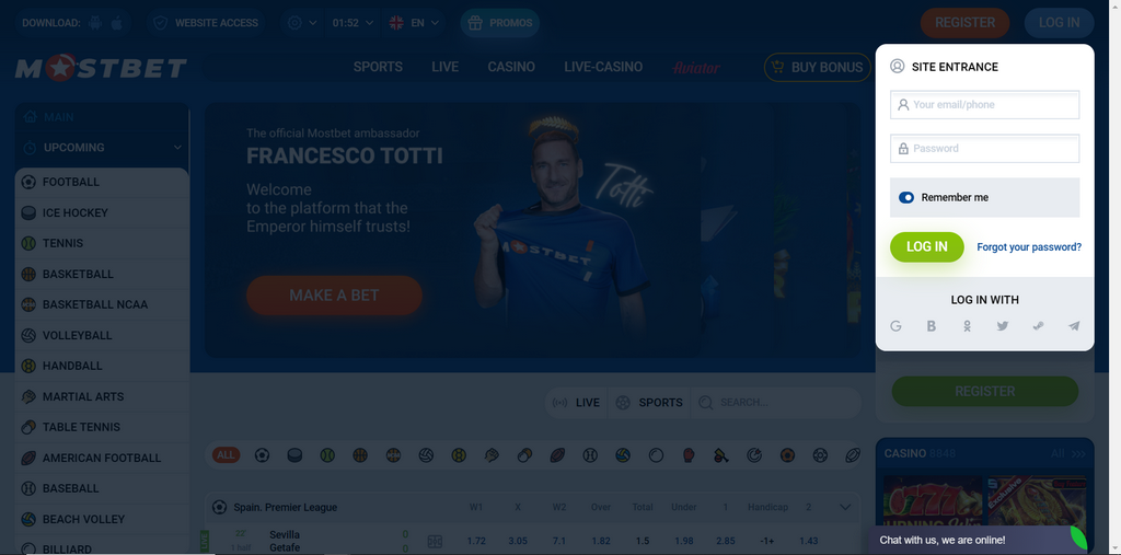 Cassino Online na Mostbet Brasil